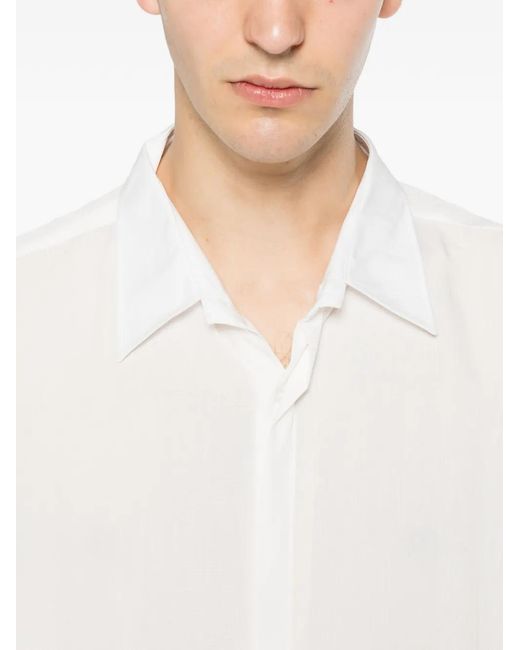MARSĒM White Long-Sleeve Shirt for men