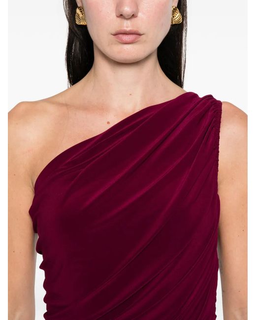 Norma Kamali Purple Dresses
