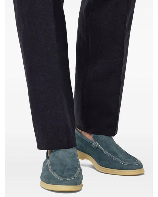 Boggi Blue Aria Loafers for men