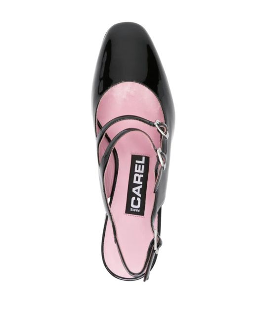 CAREL PARIS Black 70Mm Patent-Leather Pumps