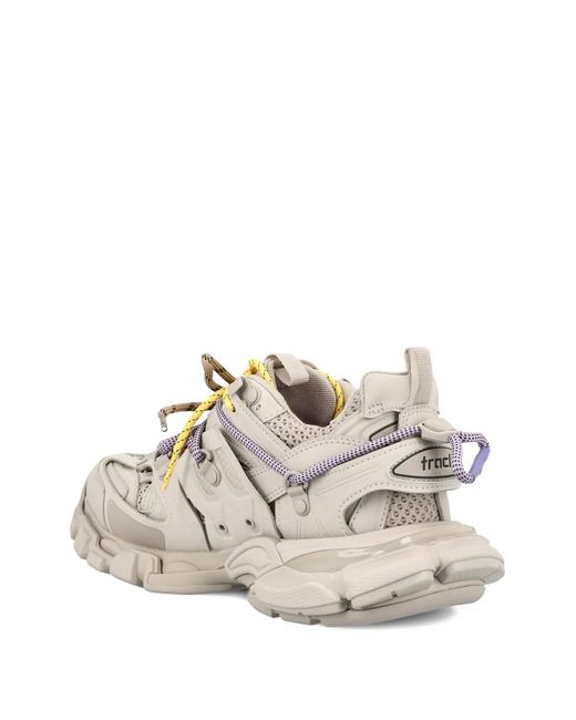 Balenciaga White Track Trail Laces Sneakers