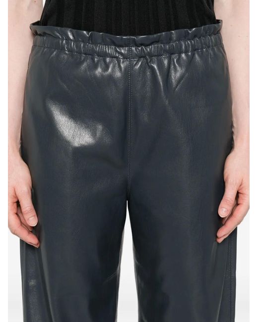Nanushka Gray Geb Elasticated-Waist Trousers