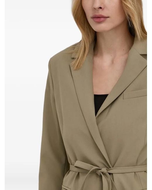 Samsøe & Samsøe Natural Tie-Waist Blazer