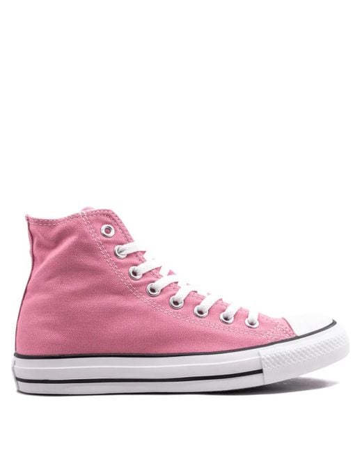 Converse Pink Chuck Taylor Hi Sneakers