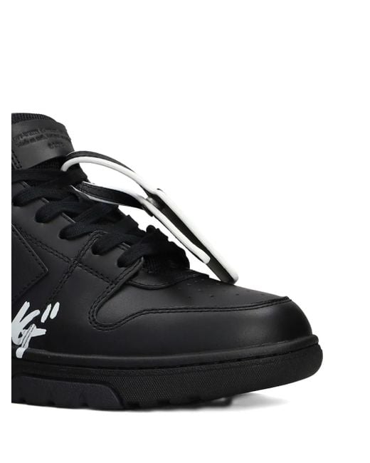 Off-White c/o Virgil Abloh Sneakers mit Slogan-Print in Black für Herren