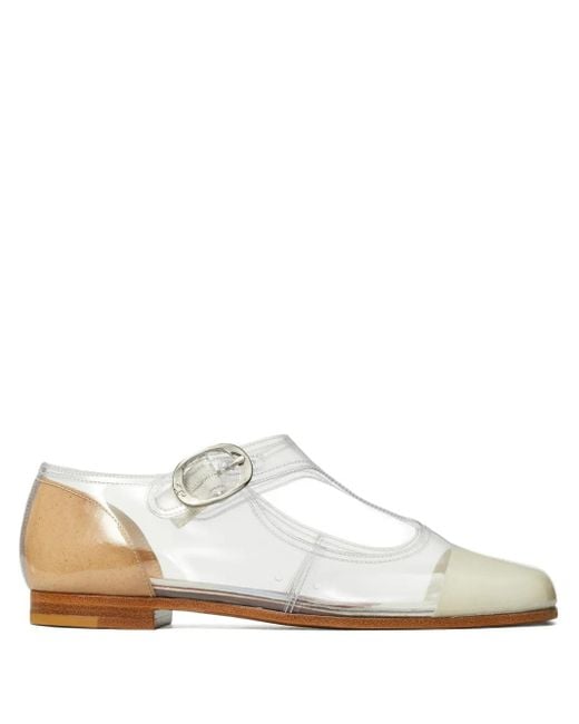 Tory Burch Violet フラットシューズ White