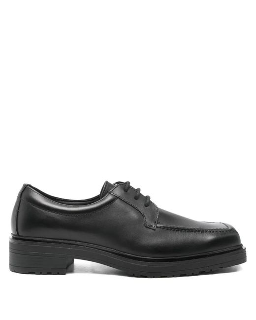 Patrizia Pepe Black 45Mm Leather Derby Shoes