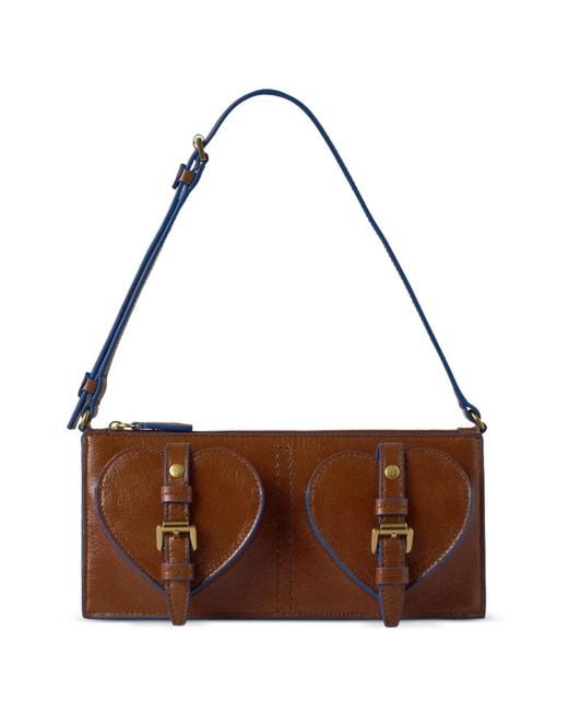 Mulberry Brown Mini Roxanne Leather Bag