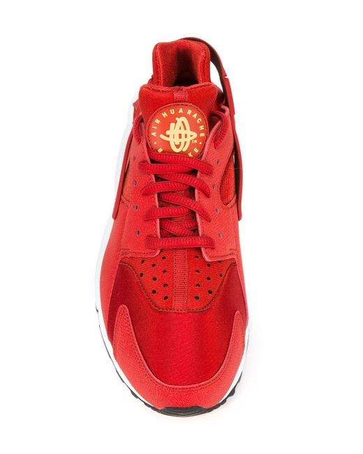 Nike Red 'Air Huarache' Sneakers