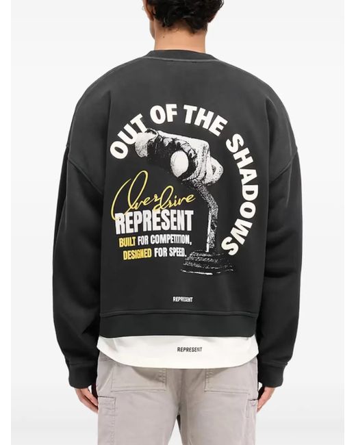 Represent Black Out Of The Shadows Sweatshirt for men