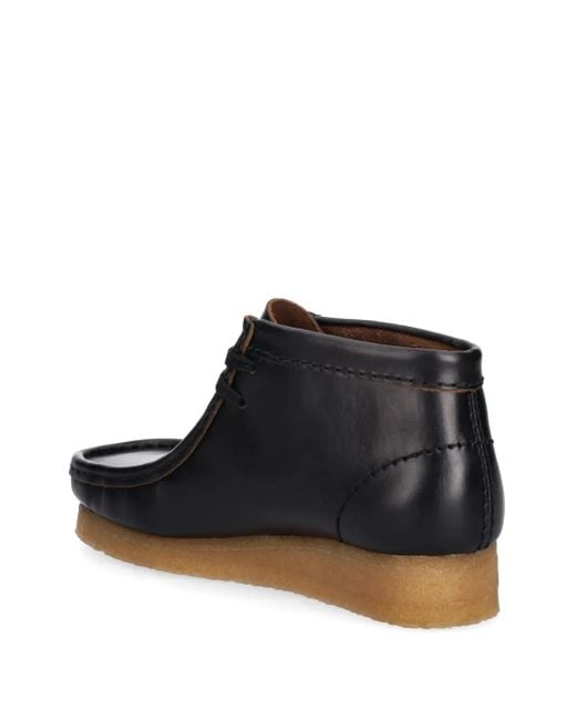 Clarks Black Wallabee Boots