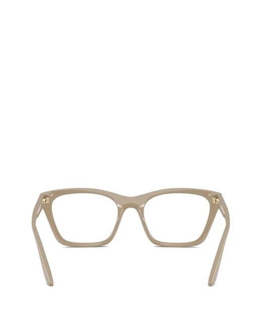 Emporio Armani Natural Cat-Eye Sunglasses