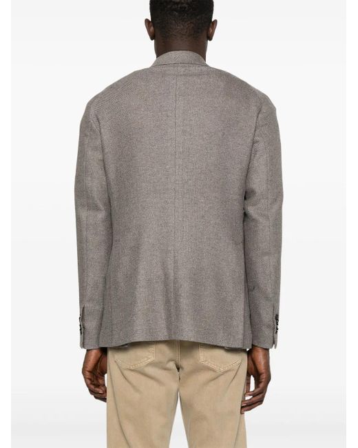 Tagliatore Gray Jacket for men