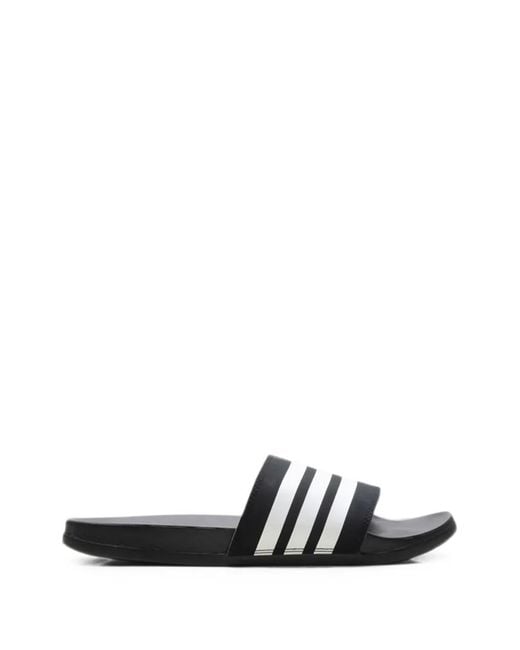 Adidas White Adilette Slides for men