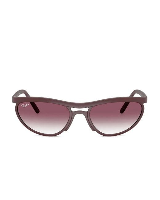 Ray-Ban Purple Klassische Cat-Eye-Sonnenbrille