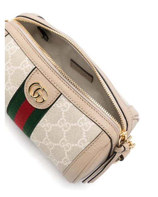 Gucci Ophidia Kleine Schoudertas in het Natural