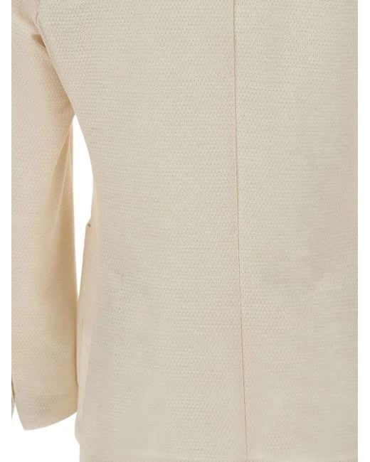 Barba Napoli White Jck Active Mono Blazer for men