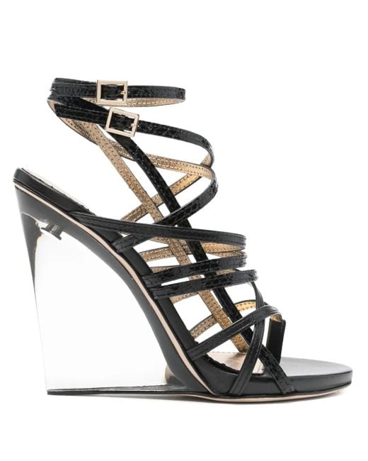 DSquared² Black Open-Toe Sandals