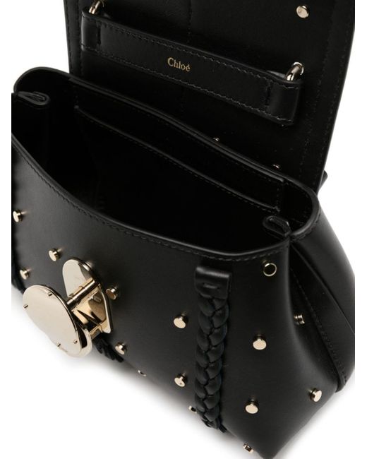 Chloé Black Mini Penelope Leather Shoulder Bag