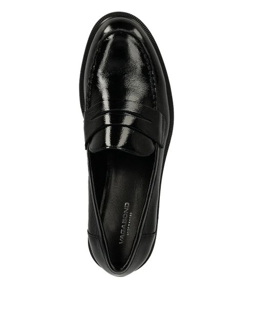 Vagabond Shoemakers レディース ブラック Amina レザーローファー 