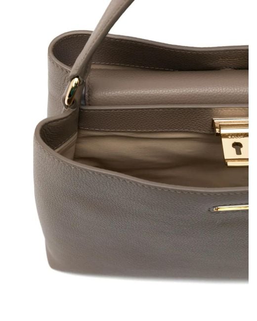 Bally Schoudertas Met Handvat En Slot in het Natural