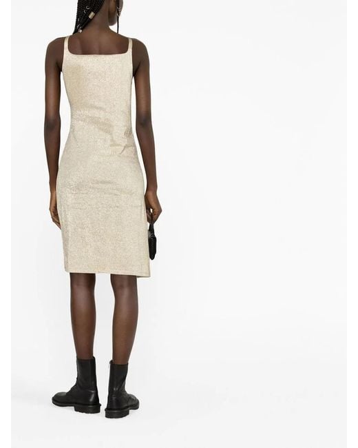 Rabanne Natural Metallic Dress