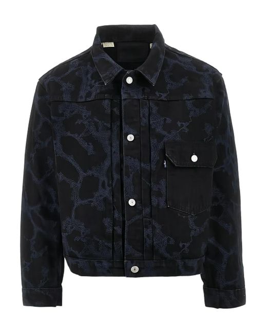 Levi's Black 'Type I' Denim Jacket for men