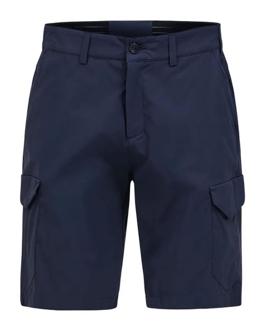 Peak Performance Shorts mit aufgesetzter Tasche in Blue für Herren