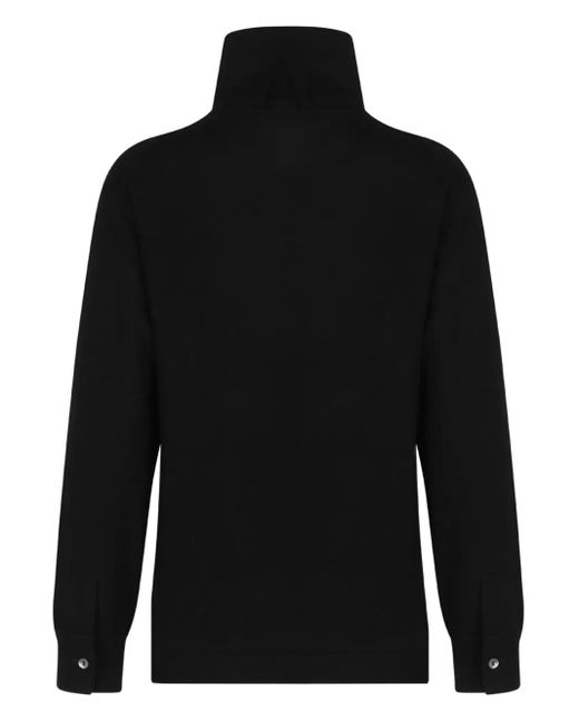 P.A.R.O.S.H. Black Roll-Neck Sweater