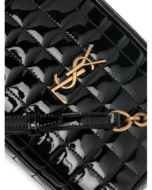 Bolso cámara Cassandre mini Saint Laurent de color Black