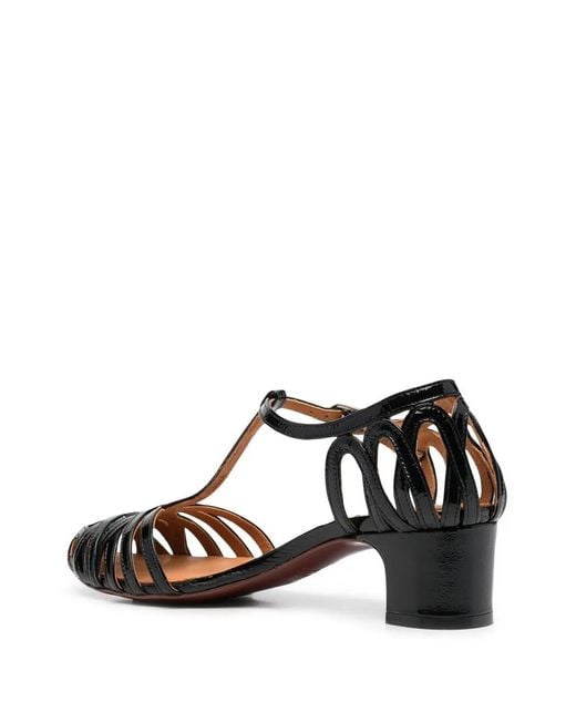 Chie Mihara Black Sandals