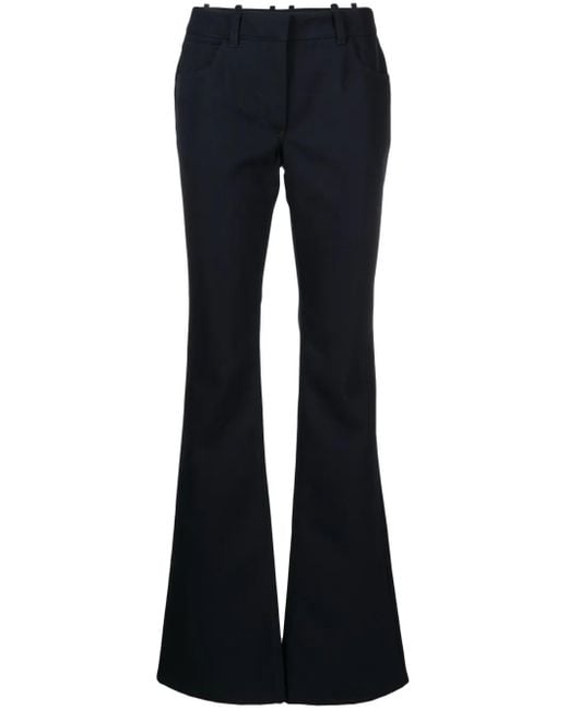 Off-White c/o Virgil Abloh Blue Flared Pants