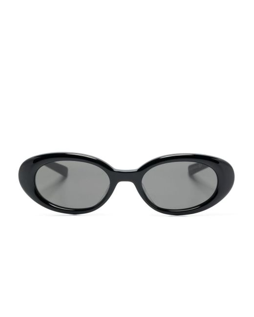 Maison Margiela Black Xgentle Monster Oval-frame Sunglasses