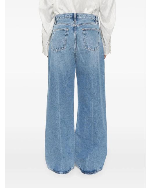 FRAME Blue Loose Jeans