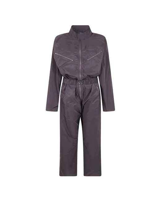 Sofie D'Hoore Blue Zip Belted Jumpsuit