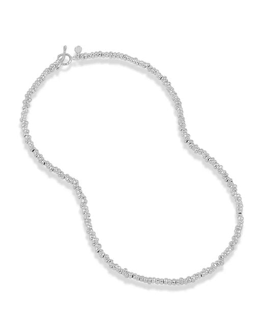 Petit Collier Nugget Dower & Hall pour homme en coloris White