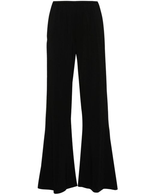 Pantalon ample en crêpe Forte Forte en coloris Black