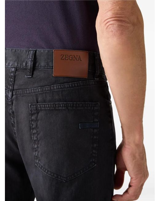 Zegna Blue Roccia Jeans for men
