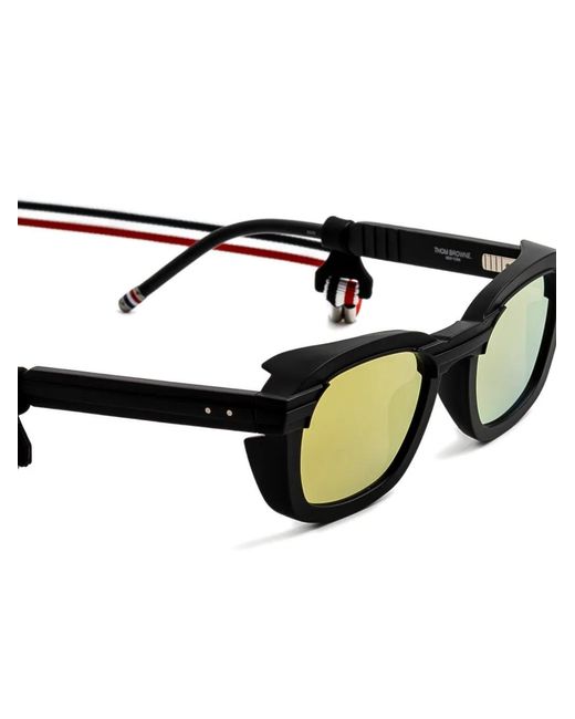 Thom Browne Natural Square-Frame Sunglasses