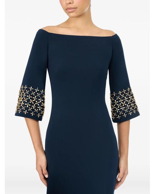 Jenny Packham Blue Berkley Dress