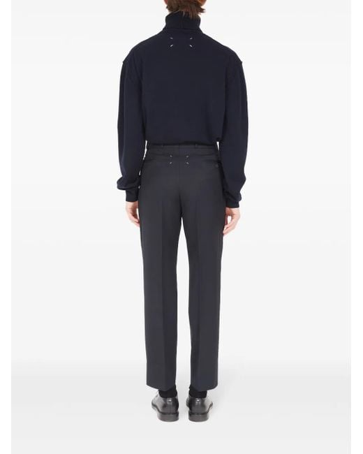 Maison Margiela Blue Trousers Clothing for men