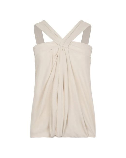 Isabel Marant Natural Sleeveless Tops