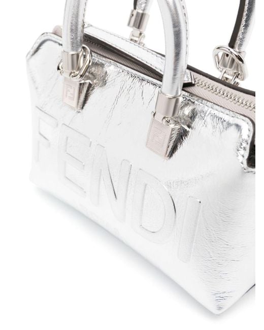 Fendi White By the Way Mini-Tasche