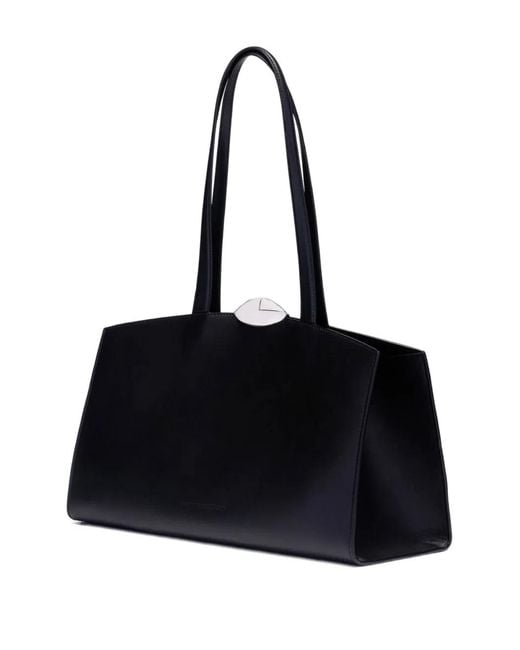 Benedetta Bruzziches Blue Serena Top Handle Tote Bag
