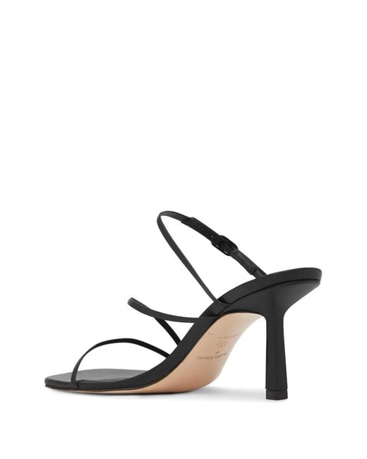 STUDIO AMELIA White Bias Wrap Mules