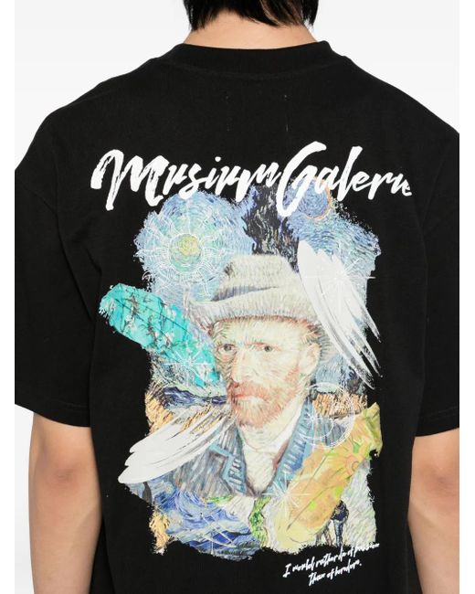 T-Shirt di Musium Div. in Black da Uomo