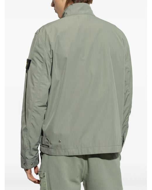 Stone Island Green Coat for men