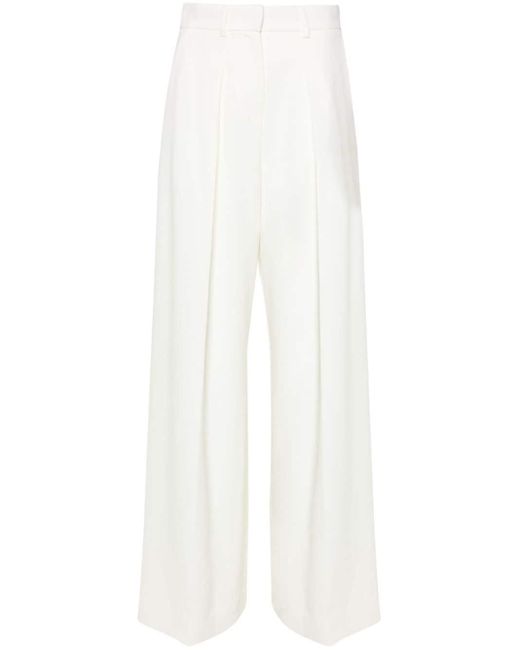 Pantaloni sartoriali Hun's Pick di Karl Lagerfeld in White
