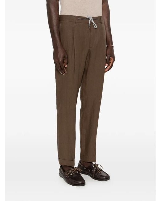 Barba Napoli Gray Pantalon De Jogging À Lien De Resserrage for men