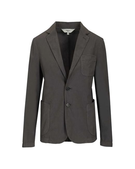 Barena Black Buttoned Jacket